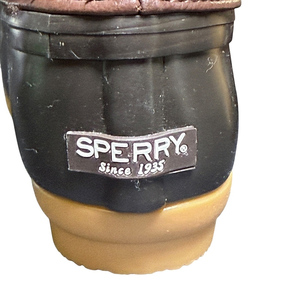 NEW‎ Sperry Saltwater Duck All Weather Boot Girls Size 8M Side Zip New w/o Tags - Picture 6 of 10